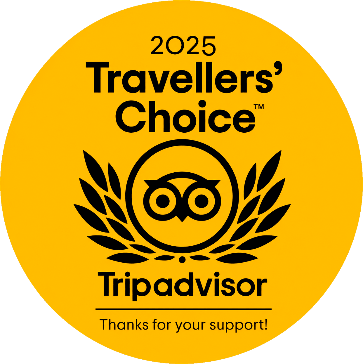 Tripadvisor Travellers' Choice 2025